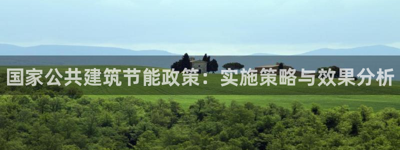 e尊国际-e尊国际官网：国家公共建筑节能政策：实施策略与效果分析