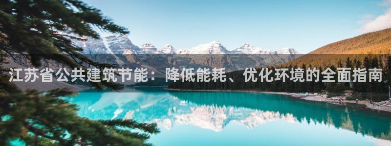 e尊国际的手机登录网站：江苏省公共建筑节能：降低能耗、优化环境的全面指南