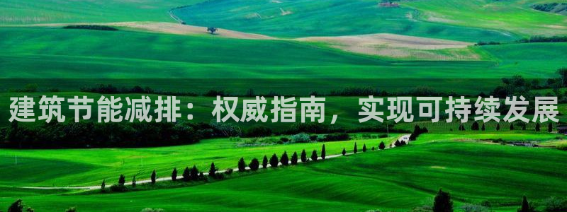e尊国际7779：建筑节能减排：权威指南，实现可持续发展