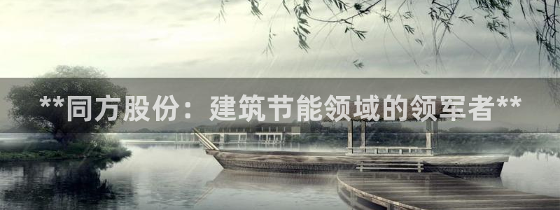 e尊国际是干什么的：**同方股份：建筑节能领域的领军者**