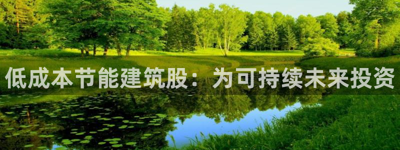 E尊国际网站：低成本节能建筑股：为可持续未来投资