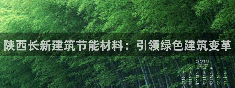 e尊国际官网·网址：陕西长新建筑节能材料：引领绿色建筑变革