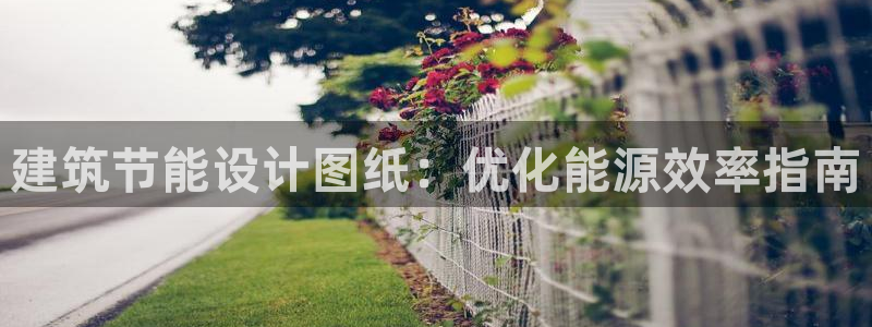 e尊国际官网app：建筑节能设计图纸：优化能源效率指南