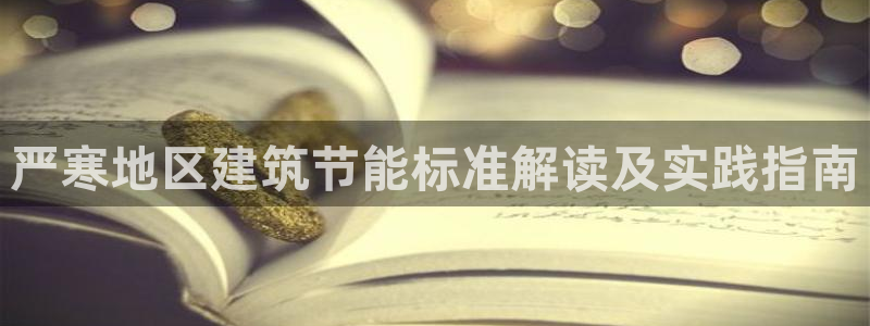 e尊国际-e尊国际官网：严寒地区建筑节能标准解读及实践指南