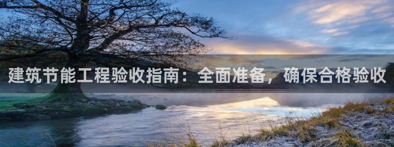 e尊国际是干什么的：建筑节能工程验收指南：全面准备，确保合格验收