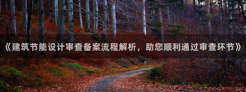 e尊国际娱乐官网下载：《建筑节能设计审查备案流程解析，助您顺利通过审查环节》