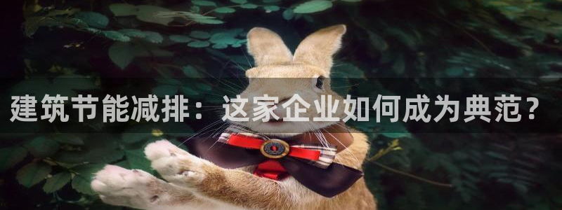 e尊国际平台：建筑节能减排：这家企业如何成为典范？