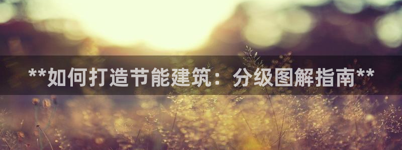 尊亿娱乐国际官网：**如何打造节能建筑：分级图解指南**